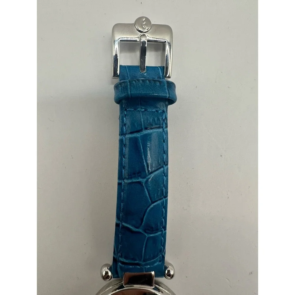 Ecclissi 22340 Sterling Silver Womens Watch New Battery 32MM 7.5